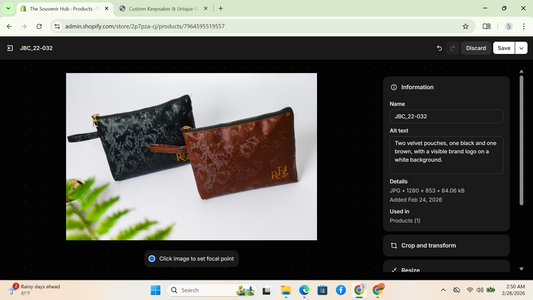 The Feline Textured Vegan Leather Pouch